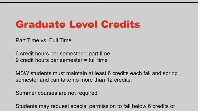Academic Advising; MSW Foundation смотреть онлайн