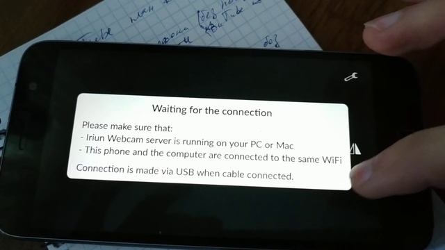 Iriun Webcam (настройка)