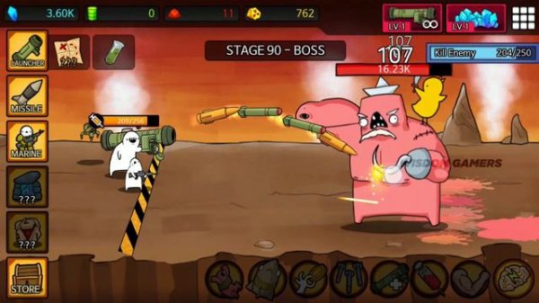 [VIP]Missile Dude RPG: Tap Tap Missile - Gameplay Walkthrough - 1080p FULL HD | Wisdom Gamers