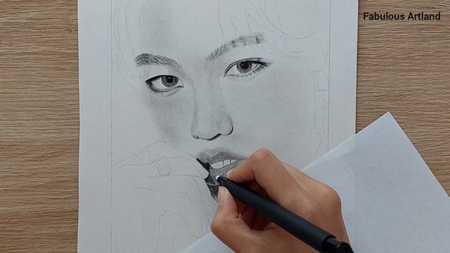 How to Draw STRAY KIDS Felix | step by step Tutorial | For Beginners смотреть онлайн