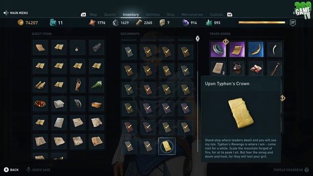 Assassin's Creed Odyssey Upon Typhon's Crown Ainigmata Ostraka Location / Solution (Obsidian Island смотреть онлайн