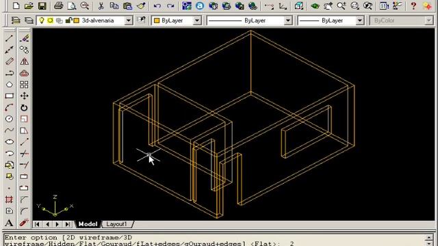 3D em AutoCAD 2002 смотреть онлайн