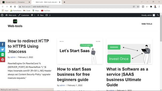 How to redirect HTTP to HTTPS Using .htaccess | Installed ssl certificate not working#ssl#https#htt смотреть онлайн