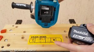 Makita DGA511  / Первая ак. болгарка с регулировкой оборотов