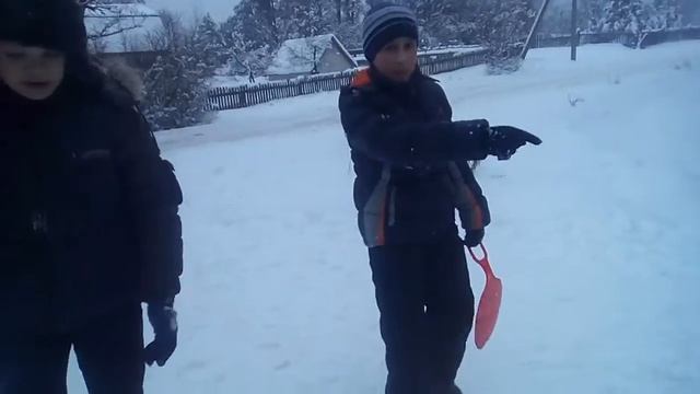 Наш первый ролик +адские снежные горки смотреть онлайн