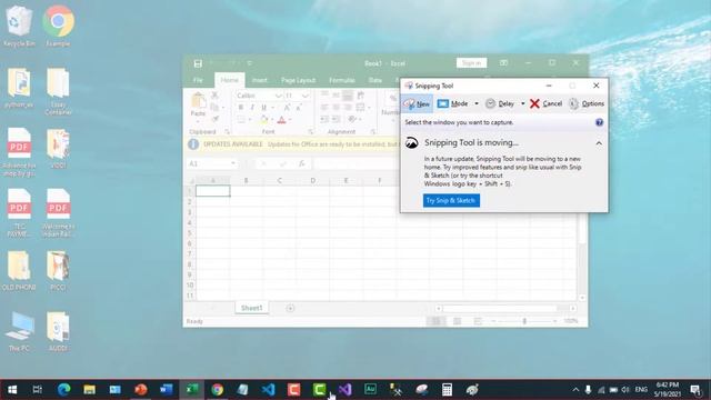 How to use the snipping tool in windows 10 | Snipping tool shortcut key смотреть онлайн