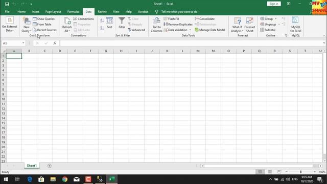 How to link Excel 2016 to sql server | My Share | Basic Excel video 07 | Excel tutorial speak Khmer смотреть онлайн