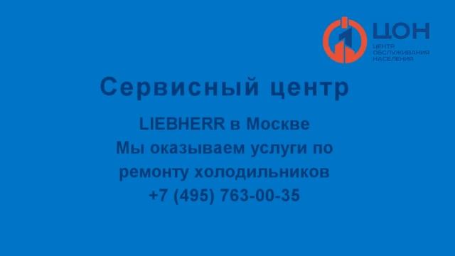 Ремонт холодильников Либхер / Сервисный центр LIEBHERR в Москве смотреть онлайн