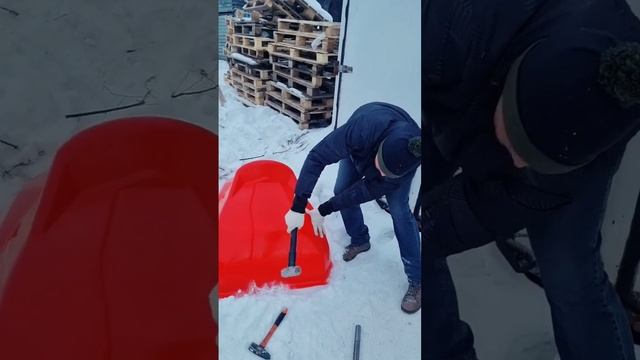 Жесткое испытание капота для снегоходов Тофалар Атлас #снегоход #тофалар #атлас #капот смотреть онлайн