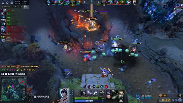 ЭТО ЖЕСТЬ ! VIRTUS PRO vs NEWBEE | 7.07 DOTA Pit смотреть онлайн