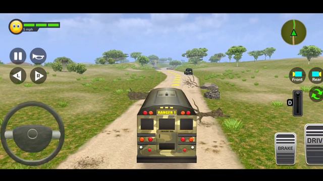 Offroad City Bus Driving Car Racing 3d Games School Bus Driving Simulator Android - Gameplay смотреть онлайн