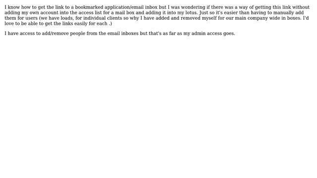 How to create a link to a lotus notes group email box? смотреть онлайн