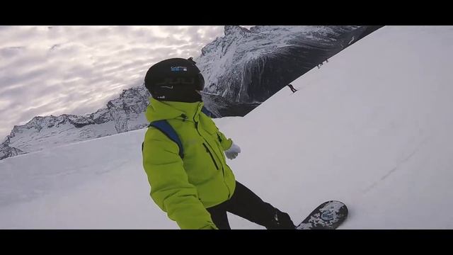 Красивое видео. Домбай декабрь 2018 сноуборд - dombay december 2018 snowboard gopro hero 6 смотреть онлайн