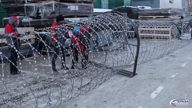 Быстроразворачиваемый барьер «Оберег». Испытания опытных образцов. смотреть онлайн