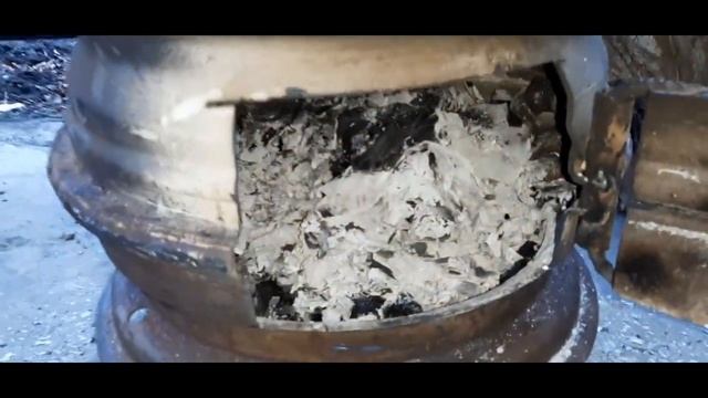 Печь под 16 литровый казан. смотреть онлайн