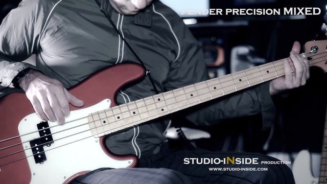 FENDER JAZZ BASS vs.FENDER PRECISION (studio-iNside production) HD смотреть онлайн