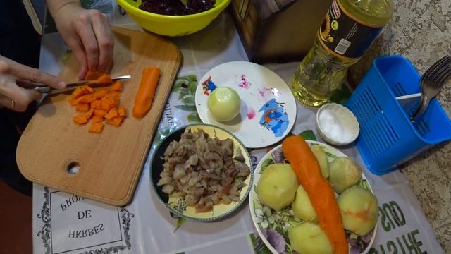 Винегрет с рыбкой.. смотреть онлайн