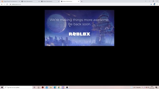 Why Roblox Is Down | Roblox We're Making thing more awesome be back soon. | Roblox Down смотреть онлайн
