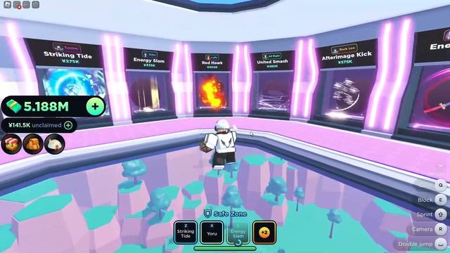 Showcase Ability Tier 4 - Anime Fighting Tycoon [ROBLOX] смотреть онлайн