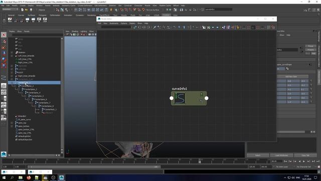 Гайд по ригу спины в Maya с помощью IK Spline Handle Tool смотреть онлайн