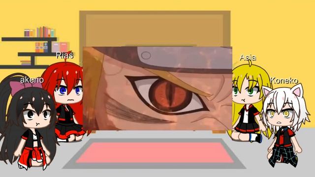 high school dxd reacts to naruto amv monster смотреть онлайн