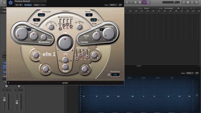 Logic Pro X - Video Tutorial 50 - EFM1 Synthesizer, Understanding FM Synthesis