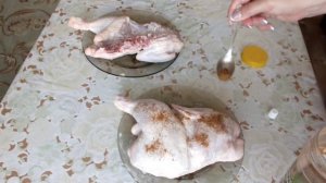 Как запечь курицу в фольге  в духовке   простой рецепт chicken   Recipe