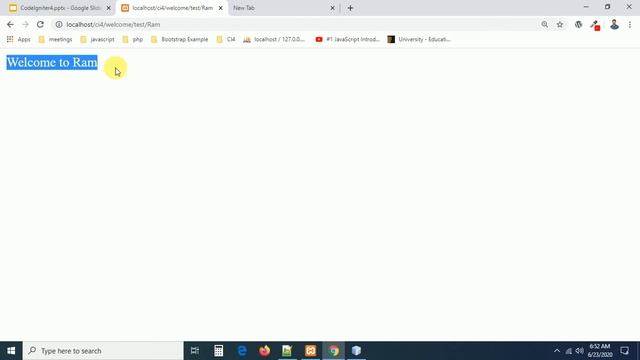 #09 Remapping method calls in Controller class | CodeIgniter 4 Tutorials смотреть онлайн