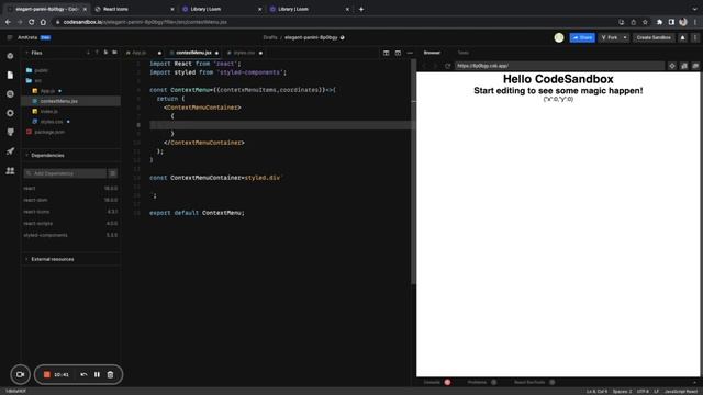 How To make Context Menu In React.js for complete beginners смотреть онлайн