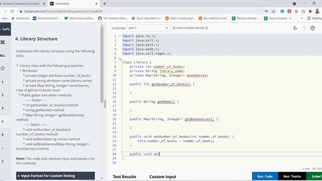 Clearwater Analytics | Senior Software Engineer | Java | HackerRank | Online Test смотреть онлайн