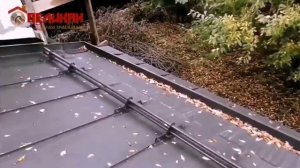 Фальцевая кровля своими руками готова. Кровельные работы.Кровля крыши. Metalroof. Roofing.