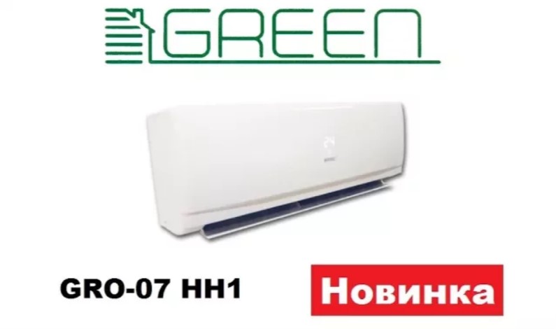 Видеообзор Кондиционера Green GRI_GRO 07 HH1.