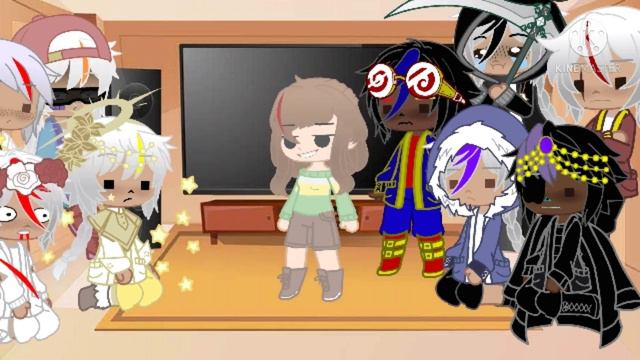 Sans AU's react to their fears смотреть онлайн