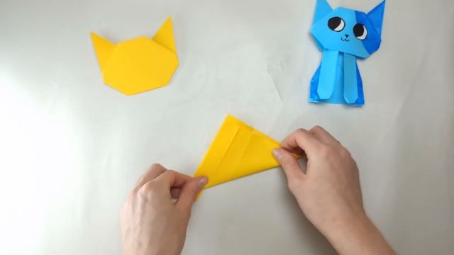 How to make a Paper Cat — 3D Origami Cats смотреть онлайн