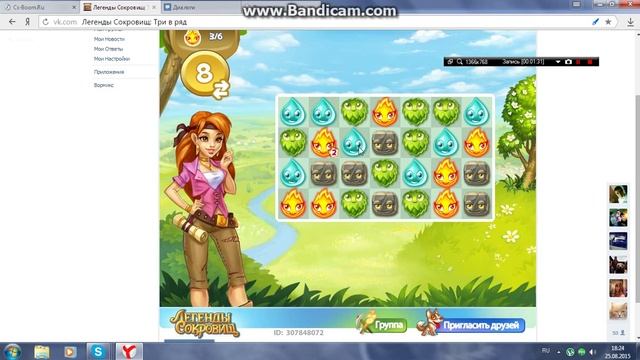 Обзор игры Легенда Сокровищ вконтакте смотреть онлайн