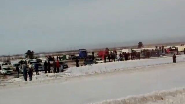 Зимние гонки Петропавловск 2012.Татым сделал Усова?! смотреть онлайн