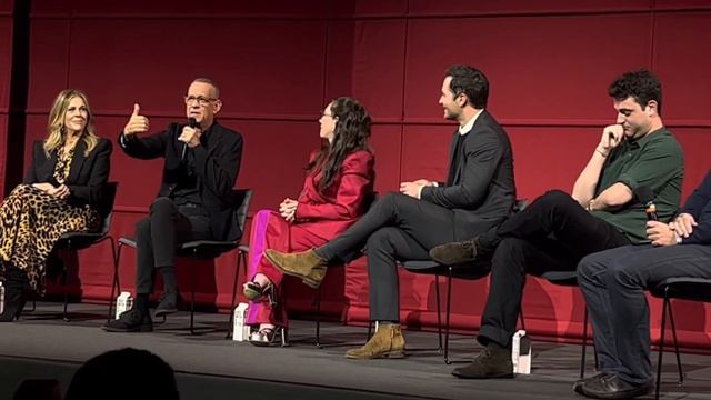 Tom Hanks shows his anger at “A Man Called Otto” panel смотреть онлайн