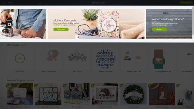 Home Page Overview | Beginner Design Space Tutorial | Cricut™ смотреть онлайн