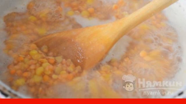 Delicious side dish of red lentils смотреть онлайн