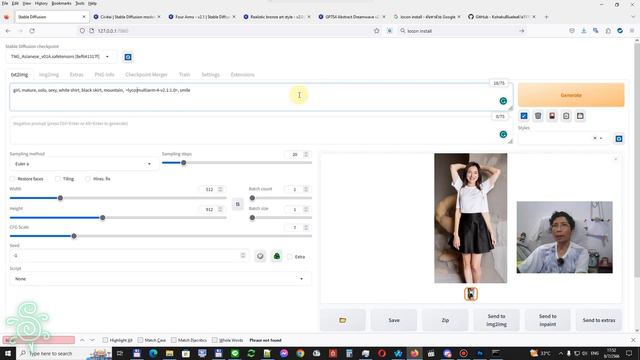 How to install LyCORIS - การติดตั้ง LyCORIS สำหรับ Stable Diffusion смотреть онлайн