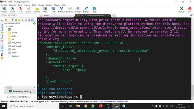 Ansible - Cisco (IOS device) DevNet Integration смотреть онлайн
