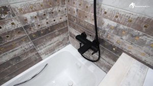 Демонтаж шиферной (ацеид) сантехкабины. Изготовление съемных полочек в нише. Идеальный Дом.