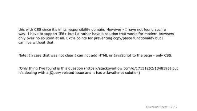 CSS : Get input type=text to look like type=password смотреть онлайн