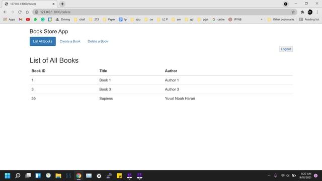 Node JS BookApp Homework CMPE 273 смотреть онлайн