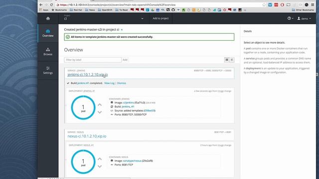 OpenShift 3.2 - Jenkins S2I and Worker Pods смотреть онлайн