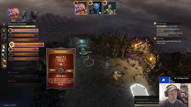 Part 12 "Germlings", Voidwarden, Demolitionist and Mindthief, Gloomhaven Brutal смотреть онлайн