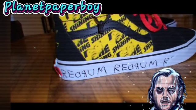 Vans House of terror Sk8hi on foot/The Shinning review смотреть онлайн