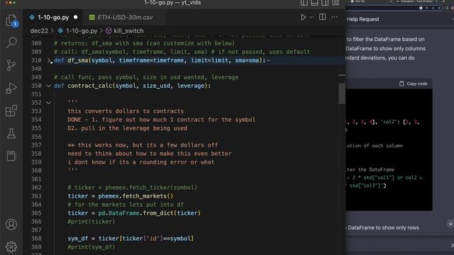 Chat GPT Coding a Mean Reversion Trading Algo смотреть онлайн