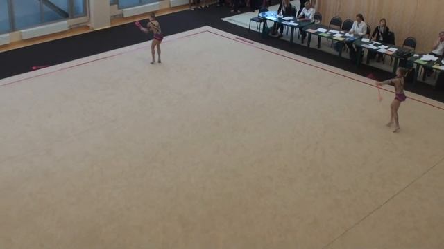 Групповое упражнение, булавы. СДЮШОР №42, КМС смотреть онлайн