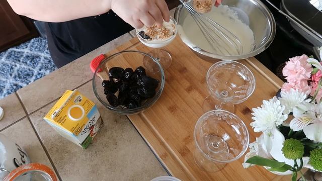 #Десерт-Чернослив в сметане и сливками с миндальным орехом !!! смотреть онлайн